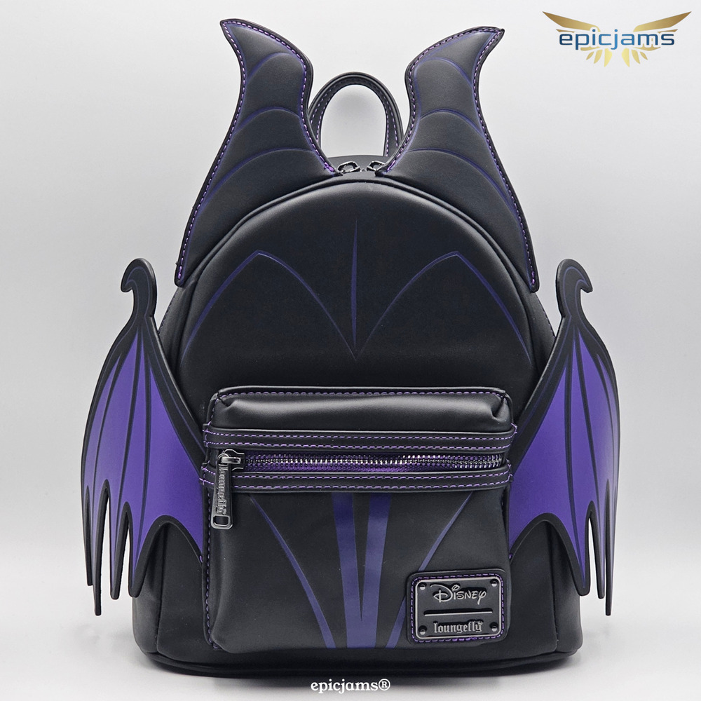 Loungefly Disney Villains Sleeping Beauty Maleficent Figural Mini Backpack New